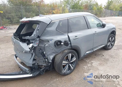 2022 Nissan Rogue Sl Intelligent Awd из США, поврежденный, VIN 5N1BT3CB7NC726597